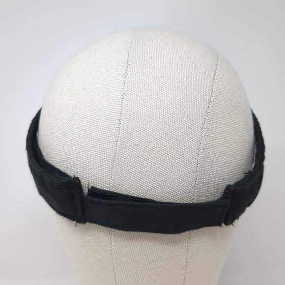 Jewel Strapback Baseball Cap Black One Size Adjustable Embroidered Big Custom - Picture 6 of 10